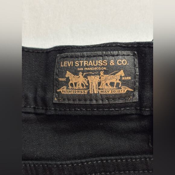 Levi's Perfectly Slimming Women's 6P Black Boot Cut 512 Western Cowgirl Jeans - Picture 6 of 10